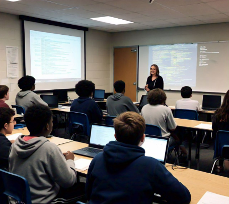 nj middle school math curriculum for computer science​