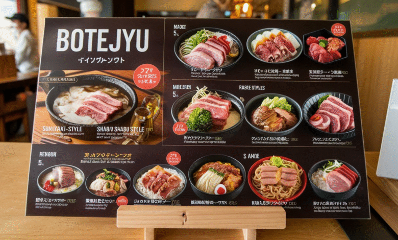botejyu menu